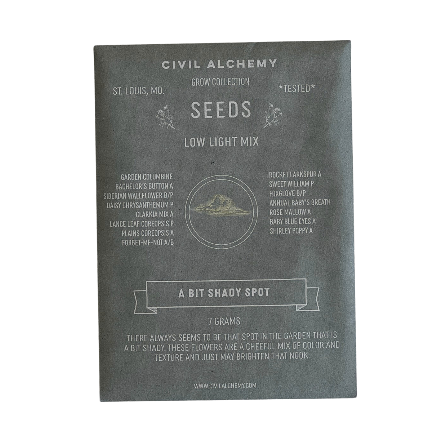 Low Light Flower Seed Mix