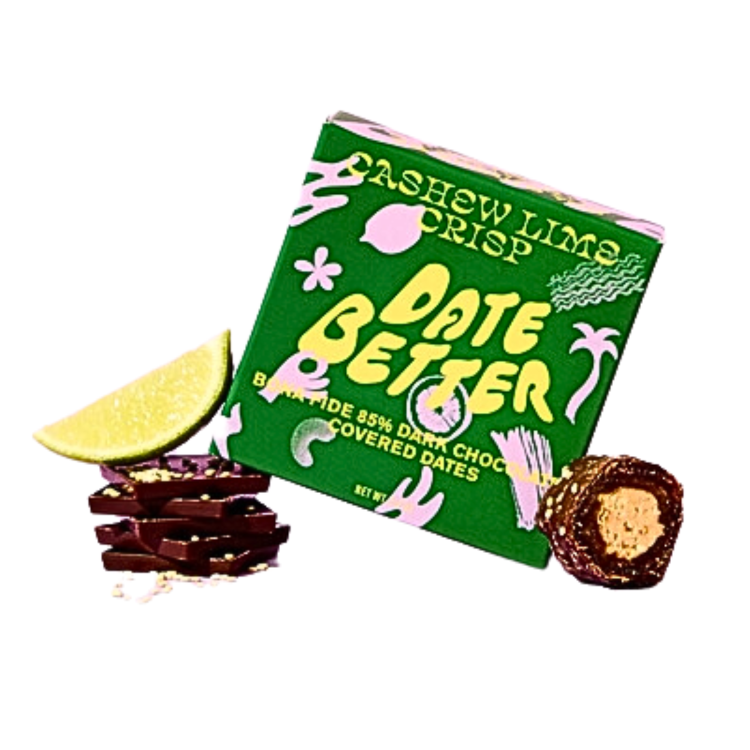 Cashew Lime Chocolate Dates