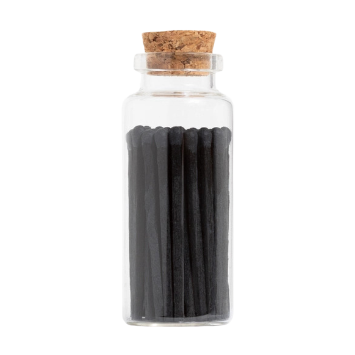 All Black Matches In Mini Apothecary Jar