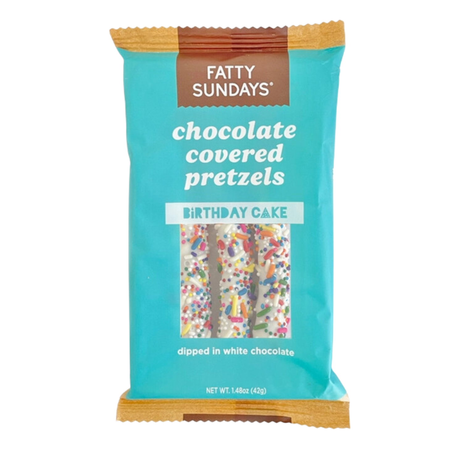 Birthday Cake Chocolate Covered Pretzels
