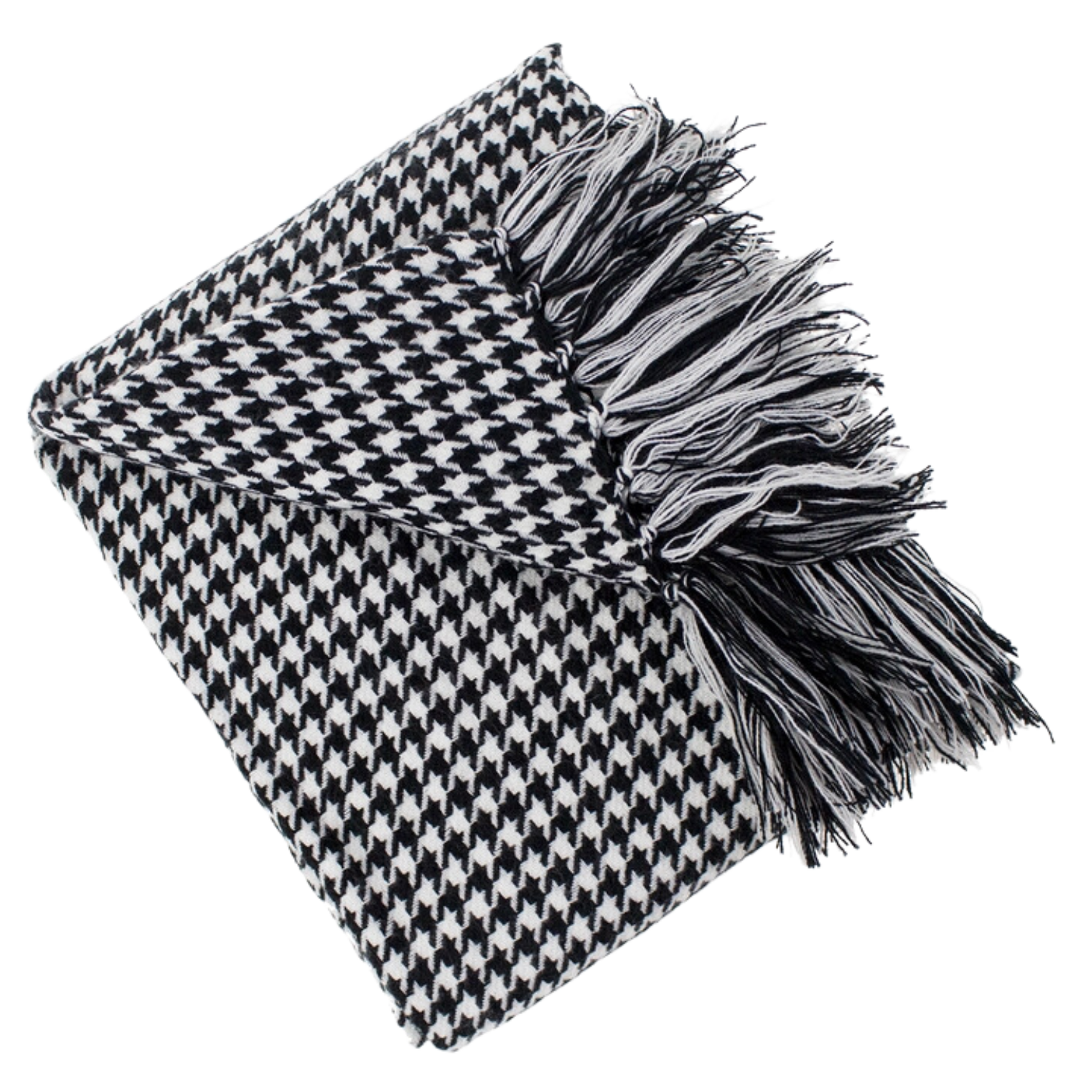 Houndstooth Throw Blanket
