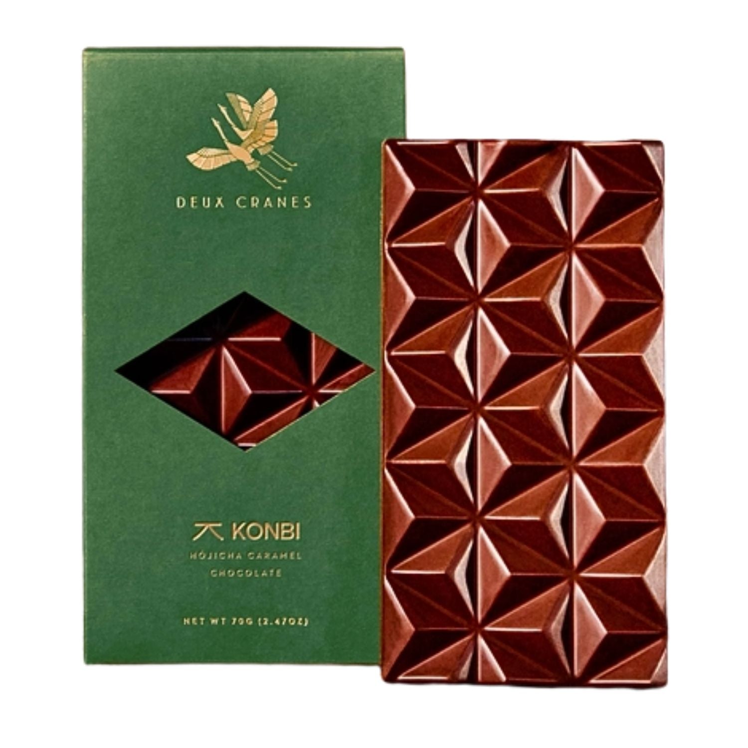 Hojicha Caramel Chocolate Bar