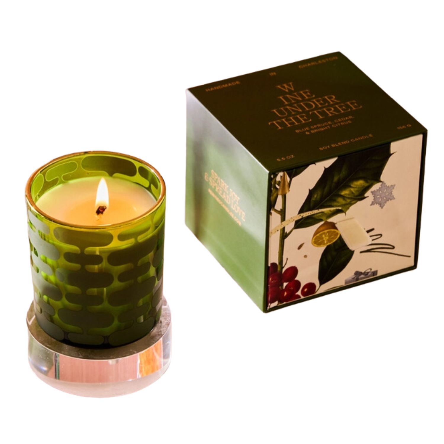 Wine Under the Tree Candle
