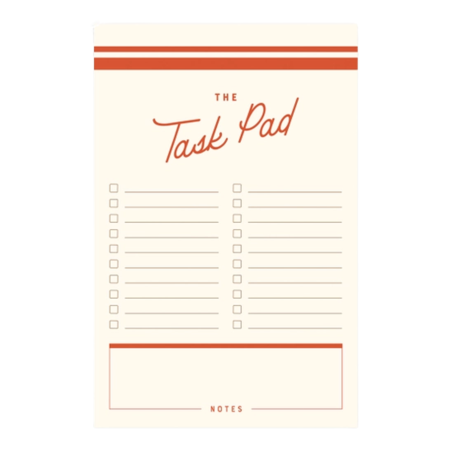 Retro Task Pad Notepad