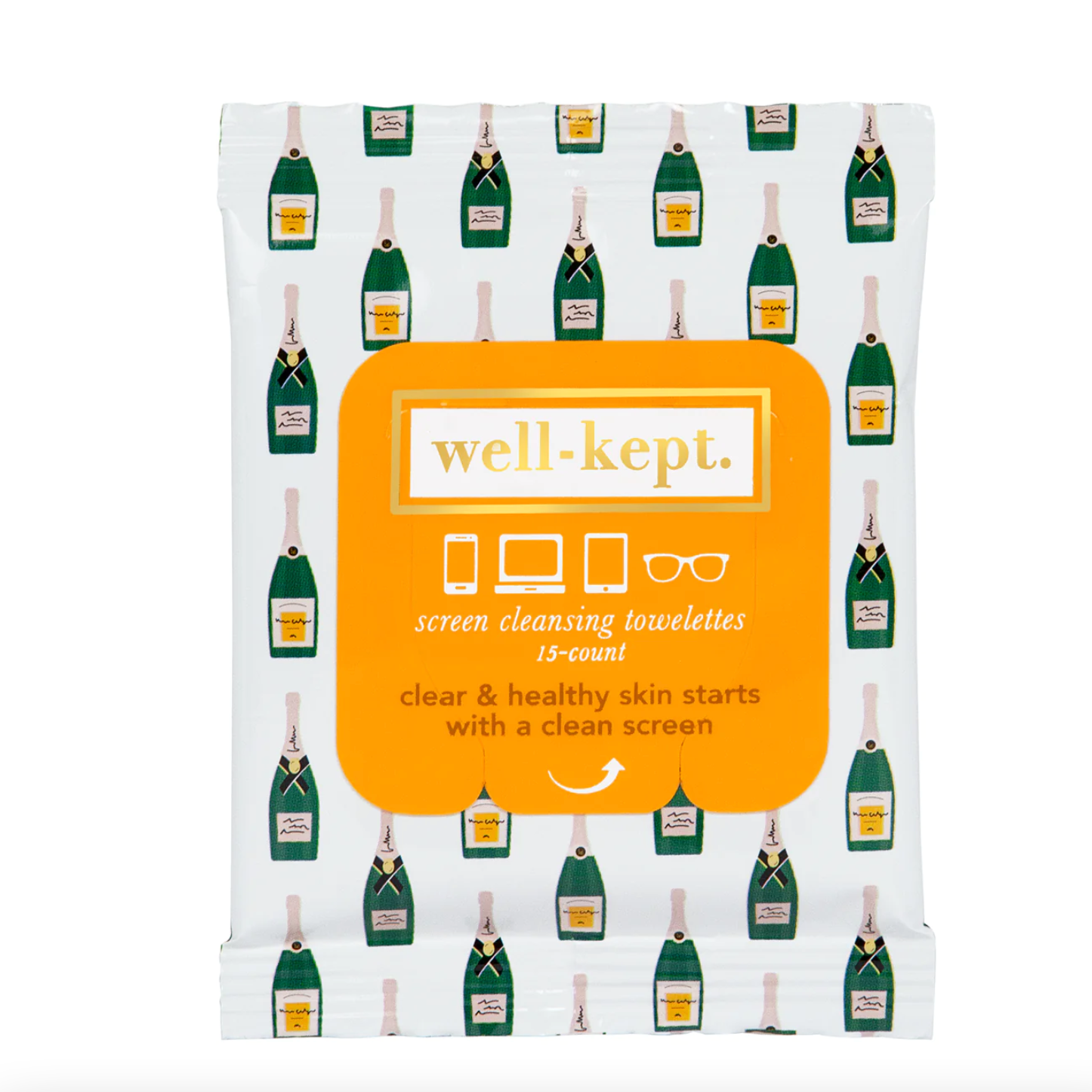 Screen Cleansing Wipes - Bubbly