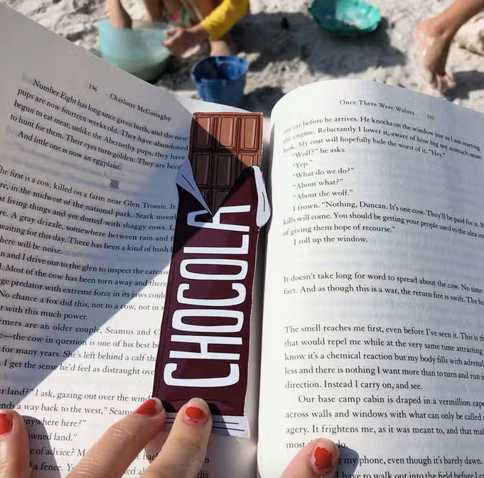 Chocolate Bar Bookmark