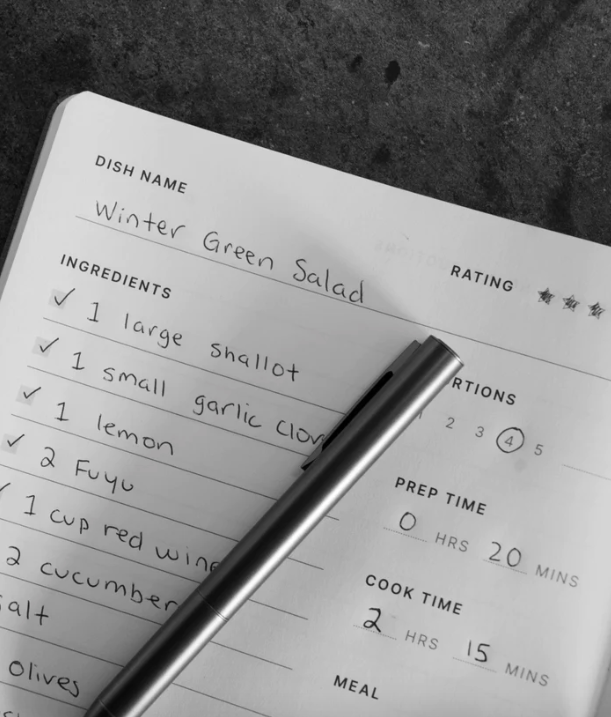 My Secret Ingredient Recipe Notebook