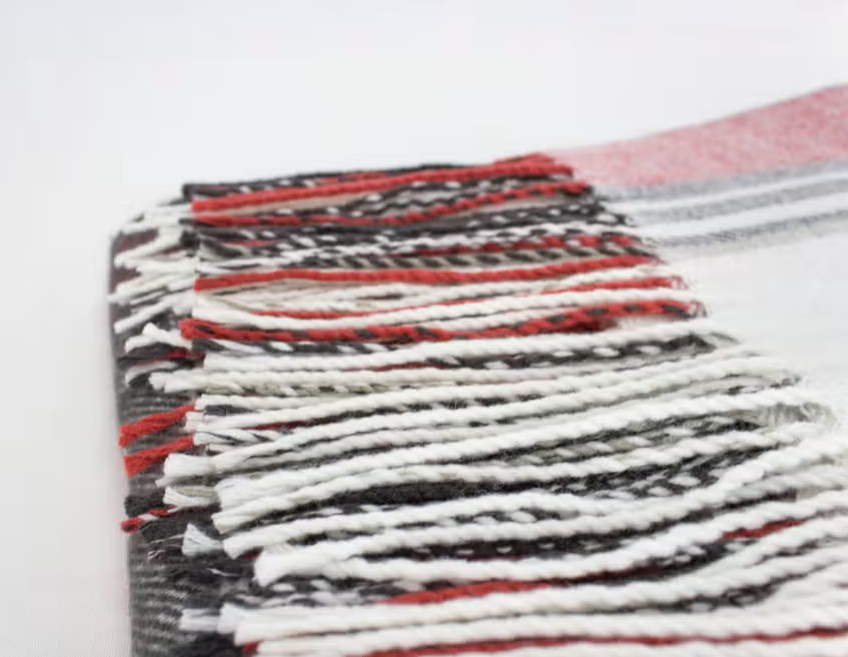 Plaid Throw Blanket