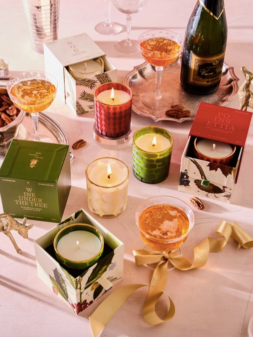 Wine Under the Tree Candle