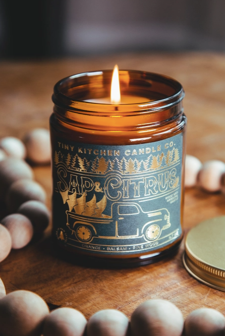 Sap & Citrus Candle