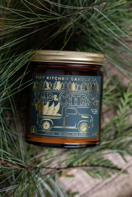 Sap & Citrus Candle
