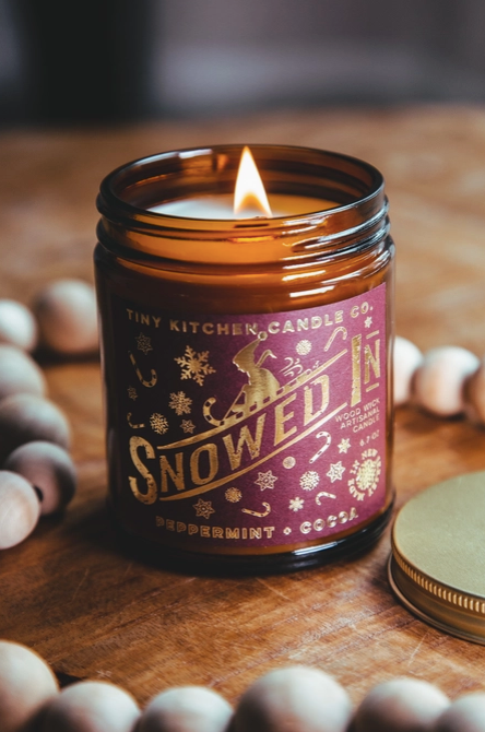 Peppermint & Cocoa Candle