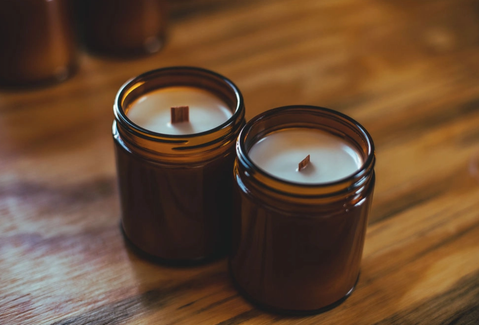 Peppermint & Cocoa Candle
