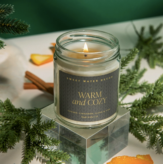 Warm and Cozy Candle