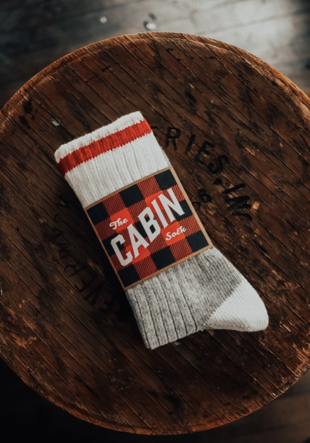 Upcycled Wool Cabin Socks