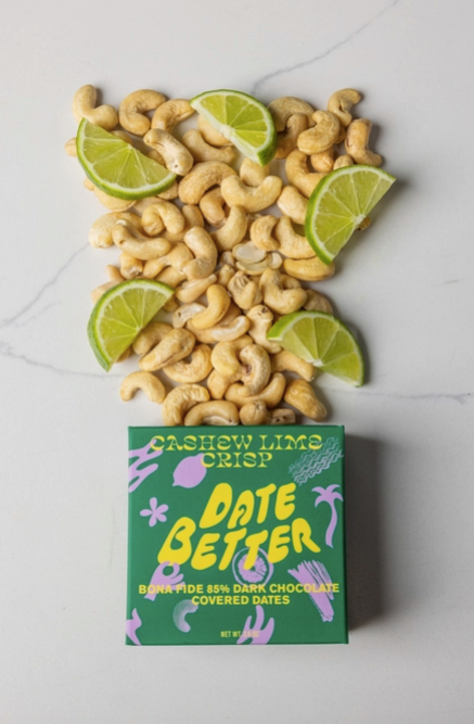 Cashew Lime Chocolate Dates