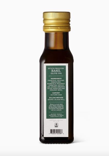 Basil Infused Olive Oil