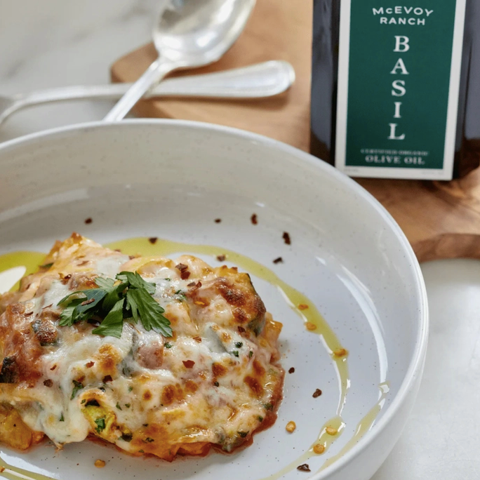 Basil Infused Olive Oil