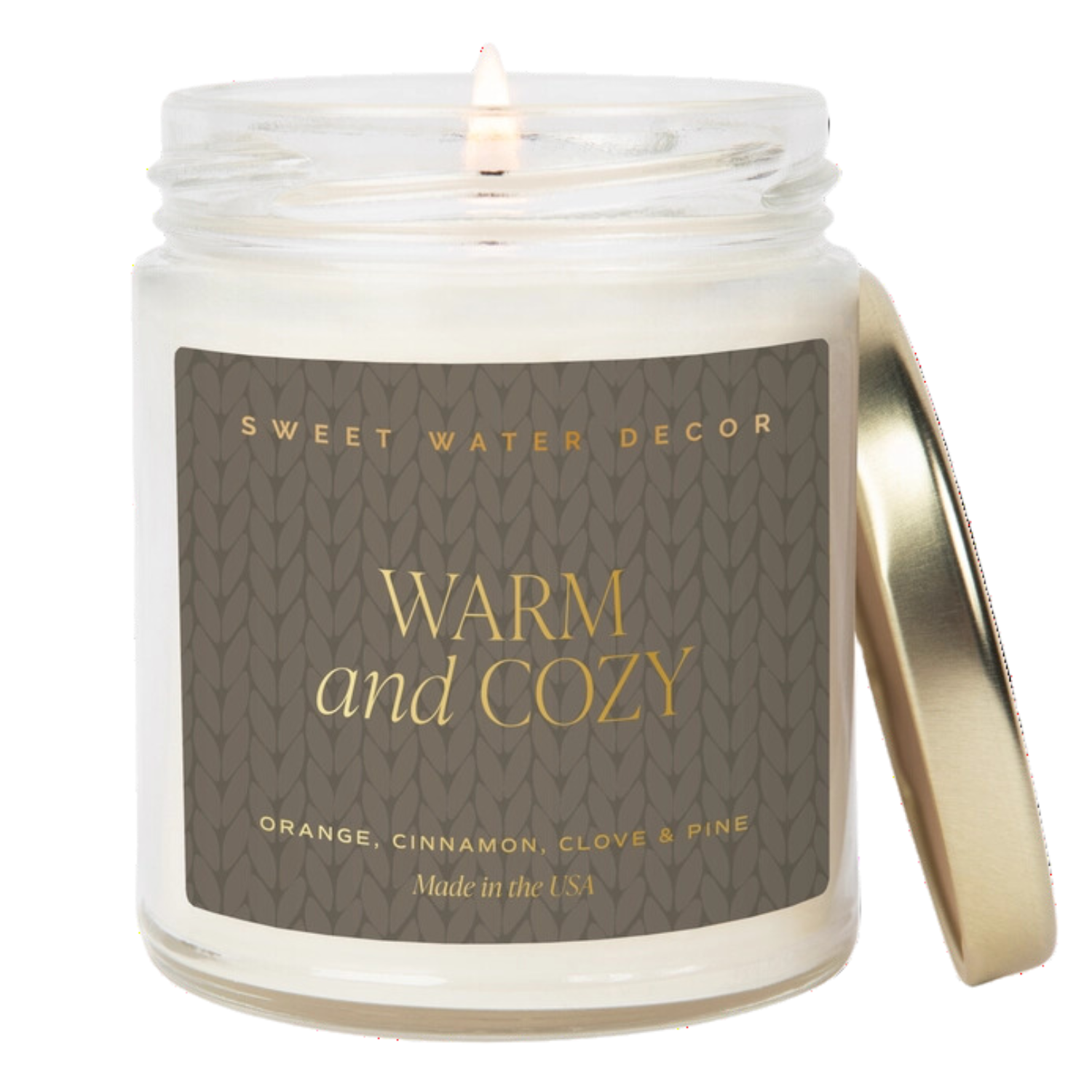 Warm and Cozy Candle