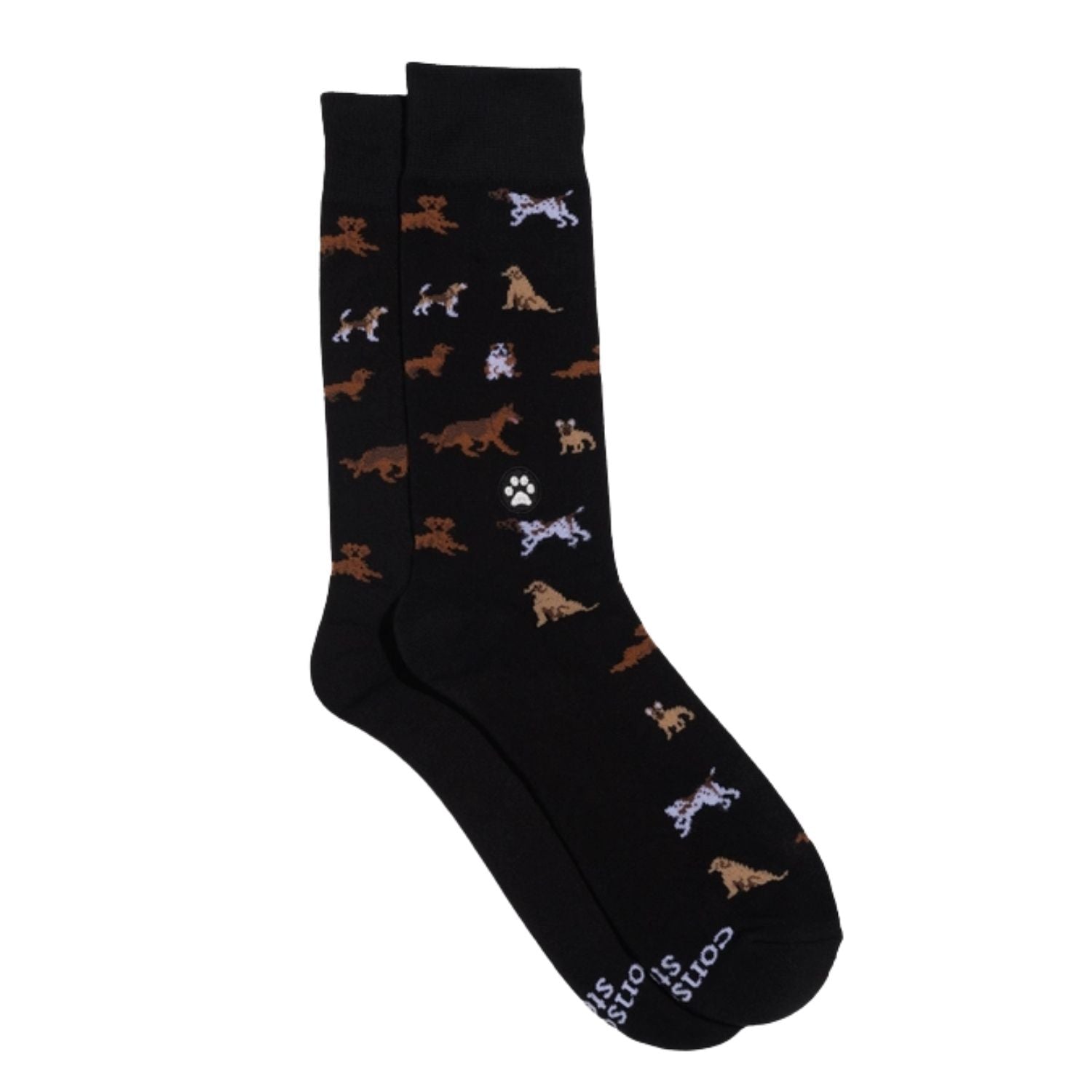 Unisex Dog Print Socks