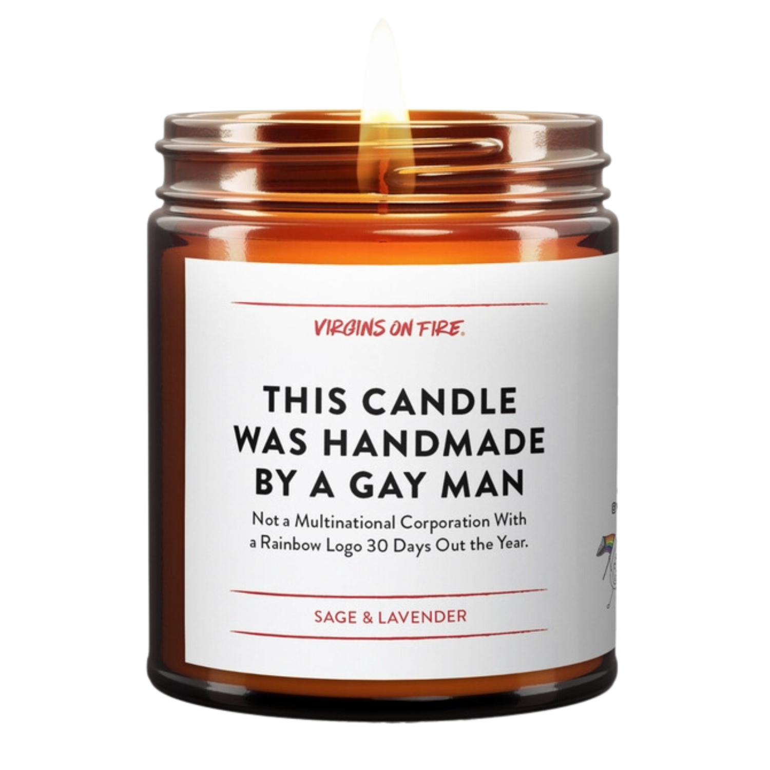 This Candle was Handmade by a Gay Man