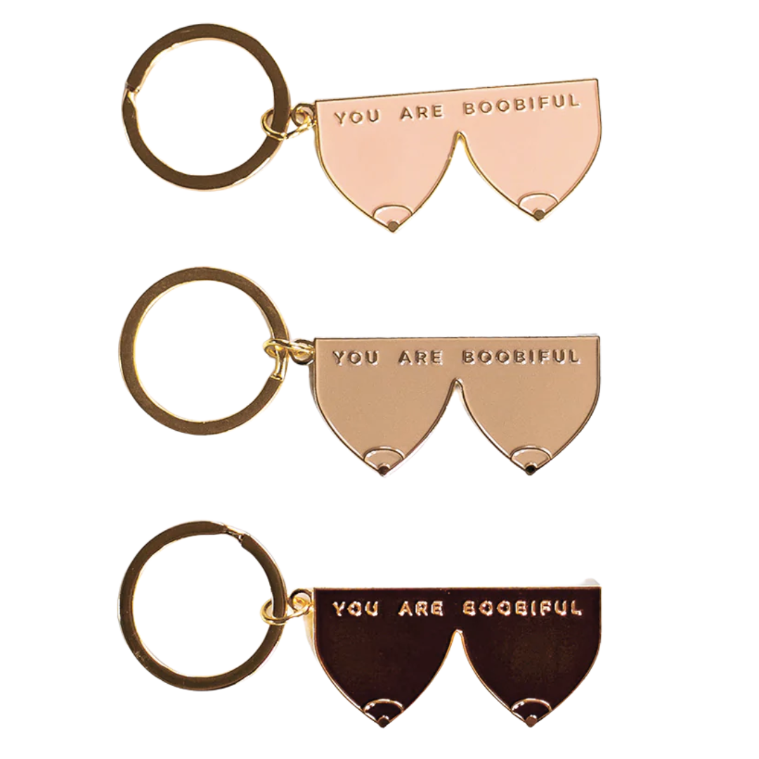 You are Boobiful Keychain