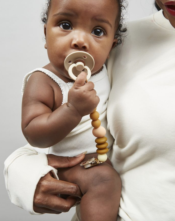 Honey Pacifier Clip