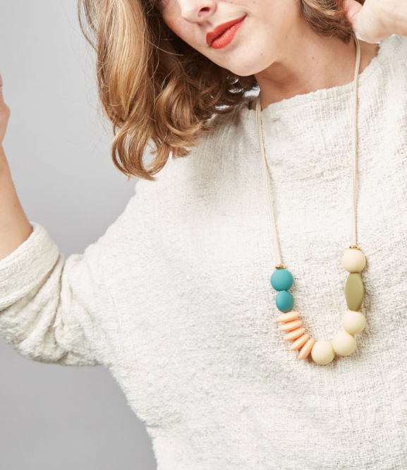 Dewdrop Teething Necklace