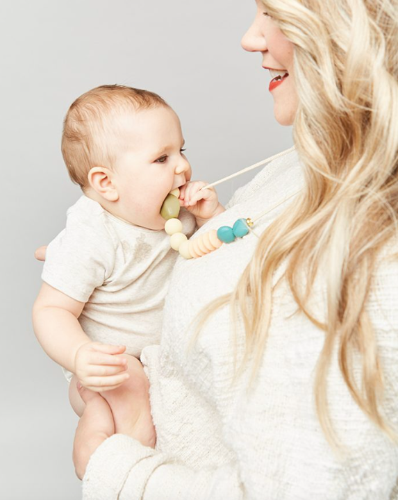 Dewdrop Teething Necklace