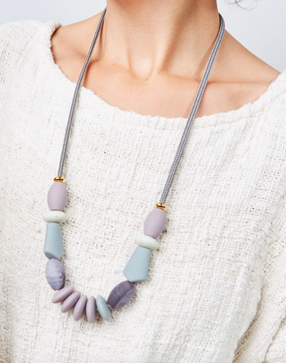 Pewter Teething Necklace