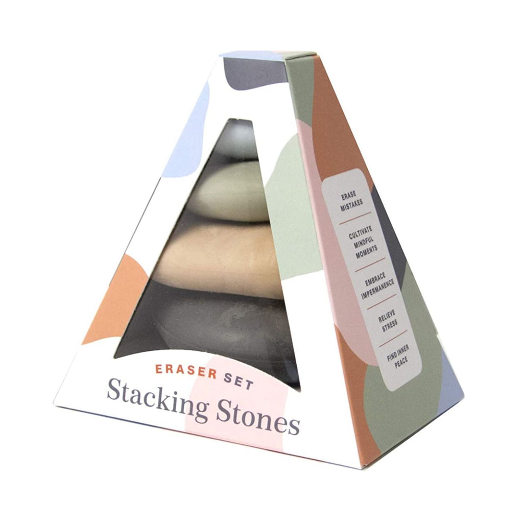 Stacking Stones Eraser Set