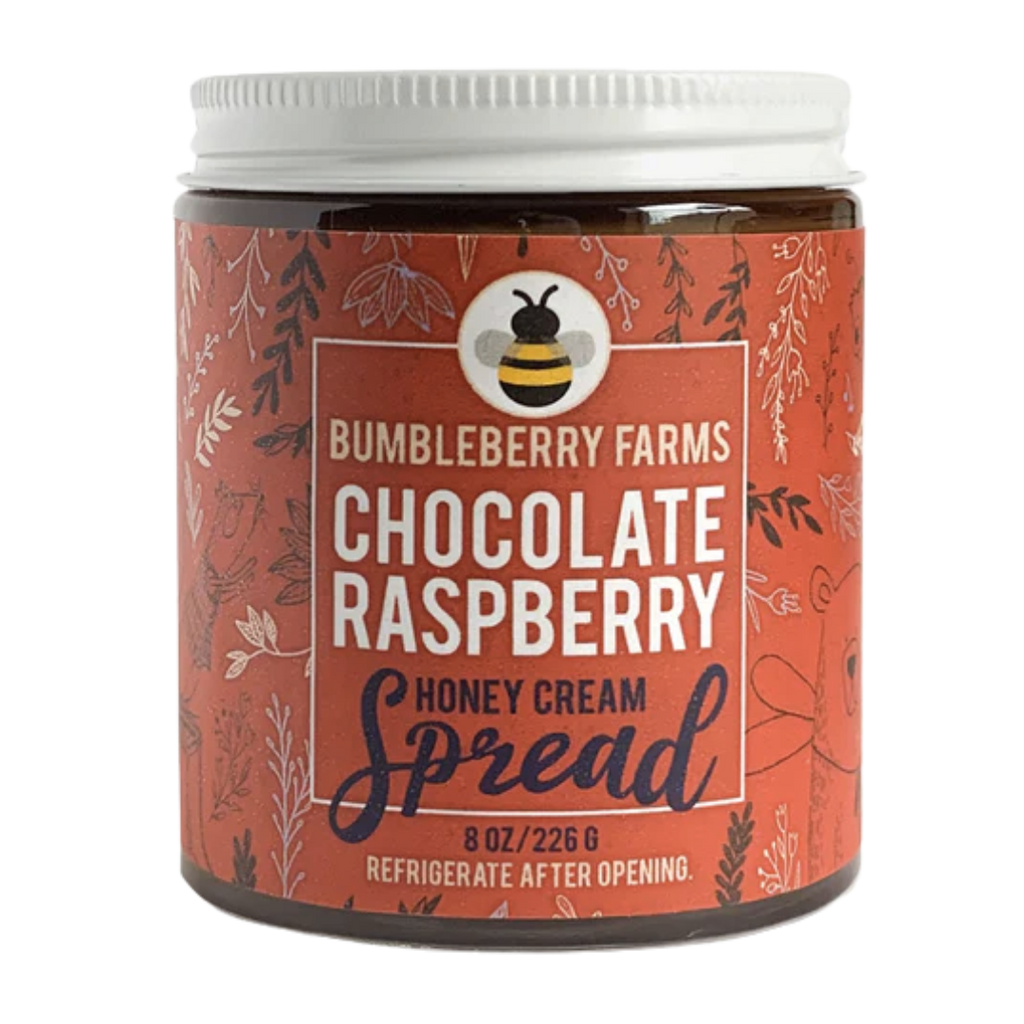 Chocolate Raspberry Honey Cream Spread