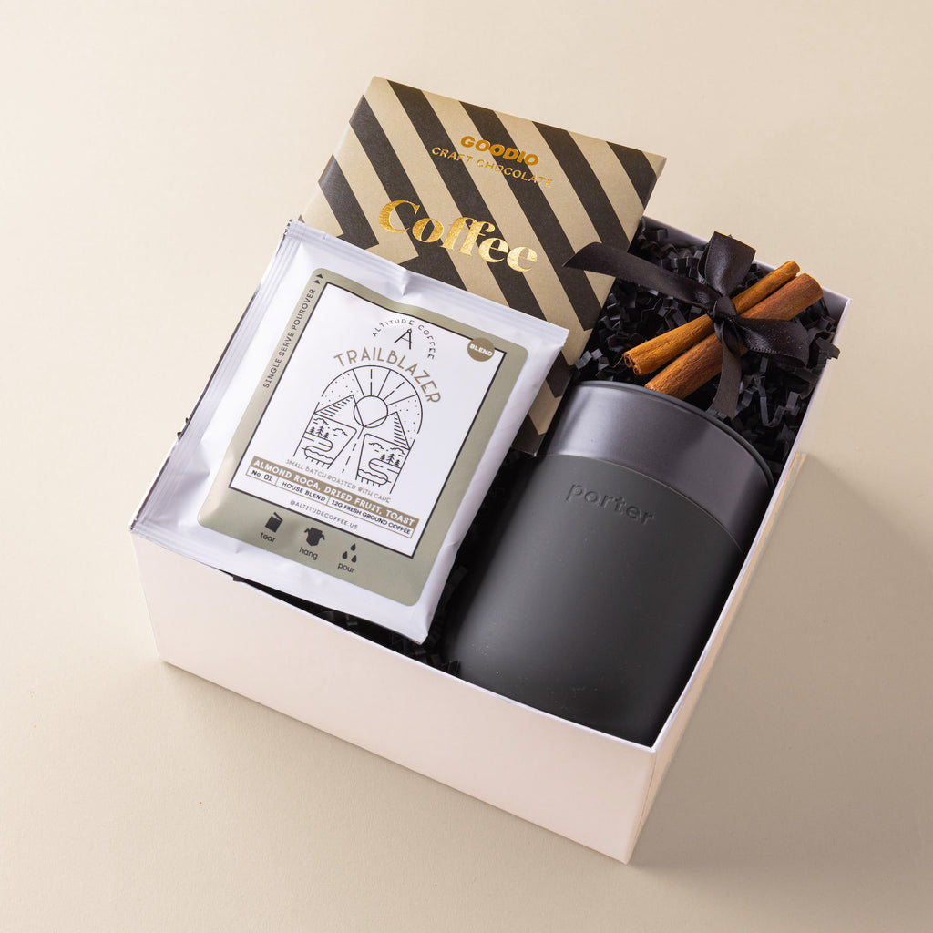 Coffee lover's gift box