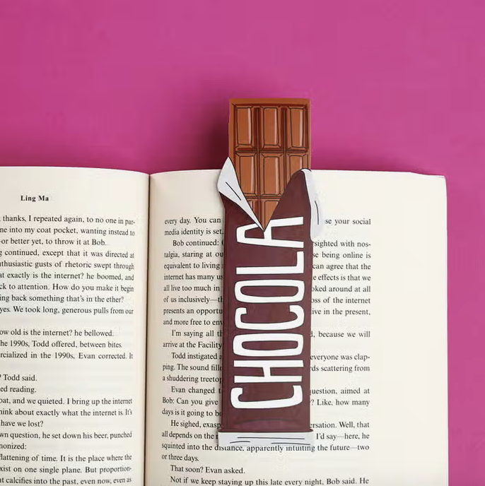 Chocolate Bar Bookmark