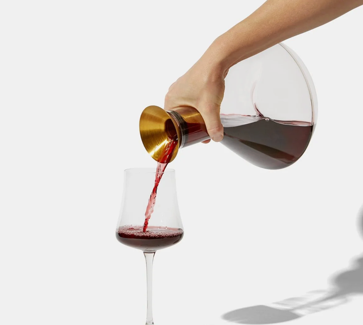 Decanter with Acacia Wood Coaster