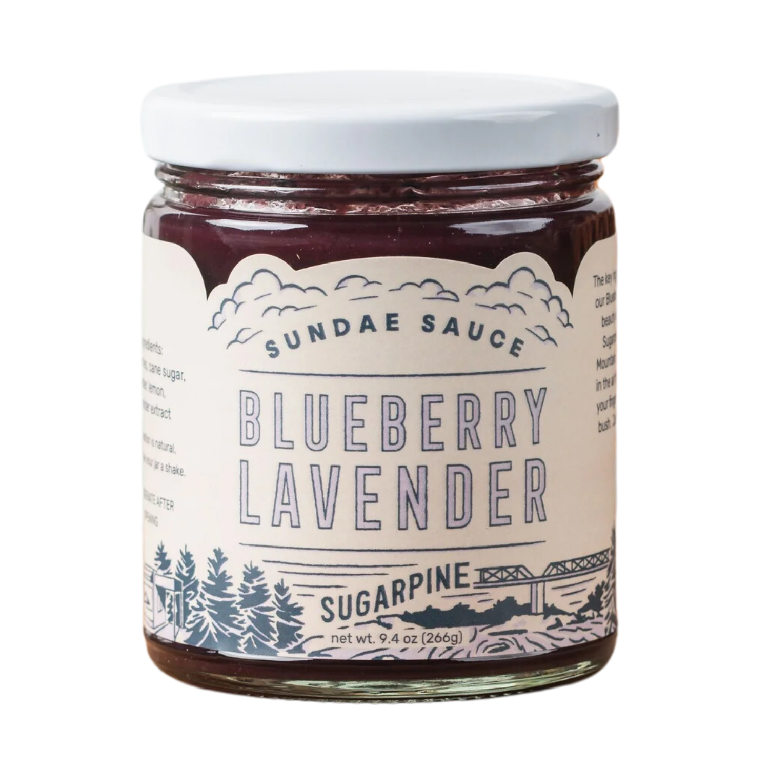 Blueberry Lavender Sundae Sauce
