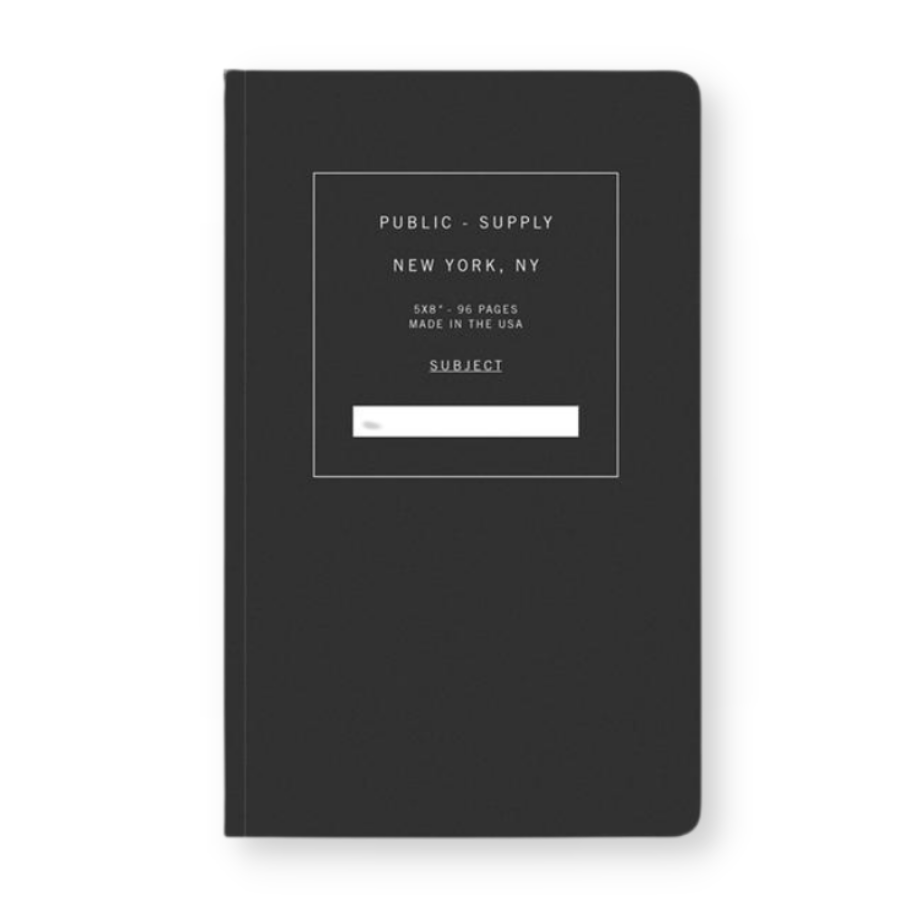 Soft Cover Notebook - B&W