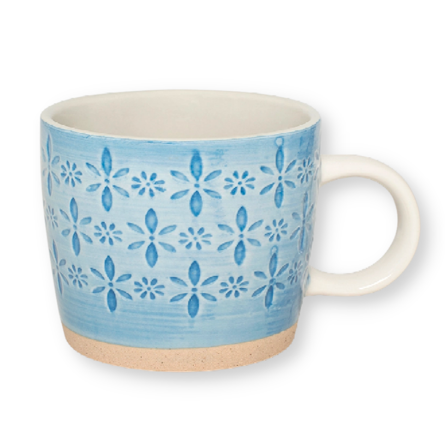Blue Quilt Mug