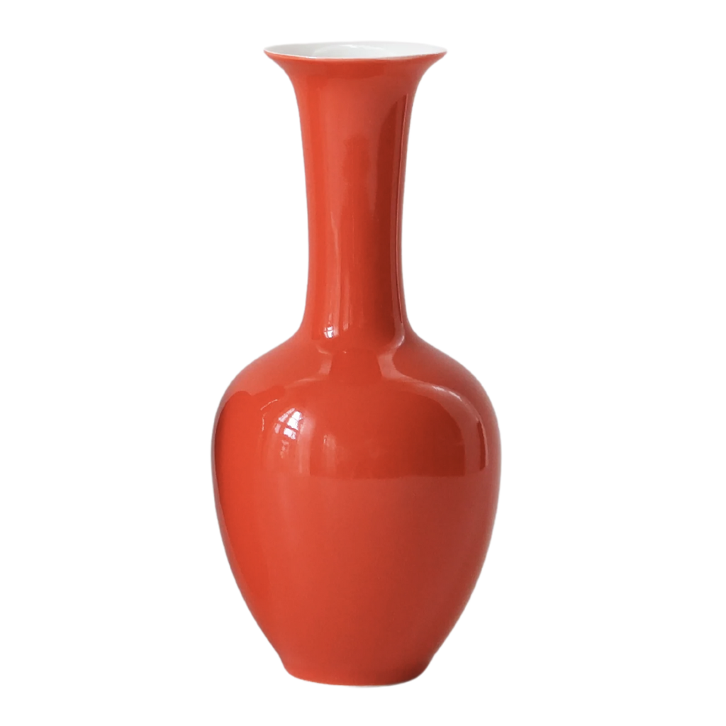 Mini Lotus Vase - Ruby