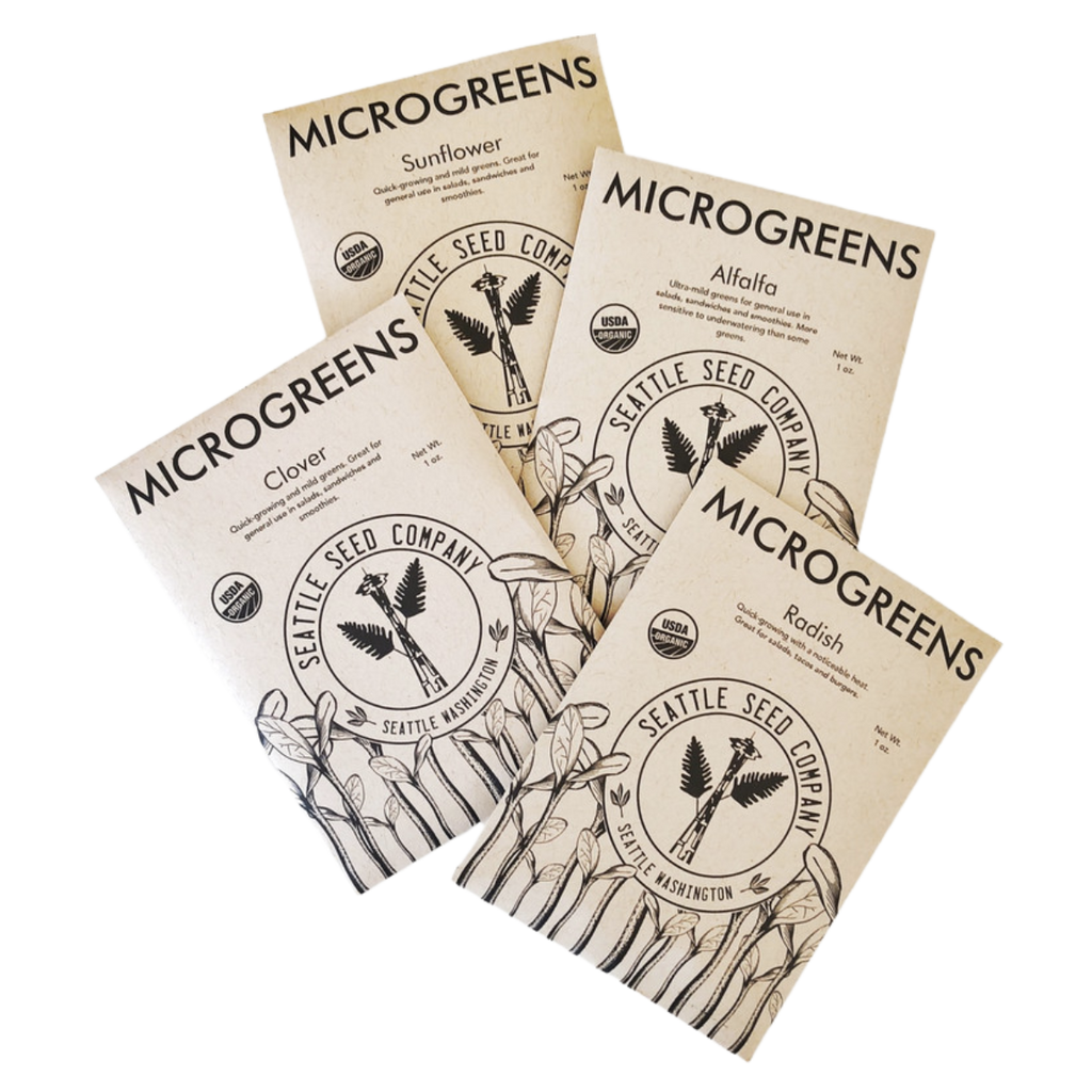 Microgreens Seed Packet