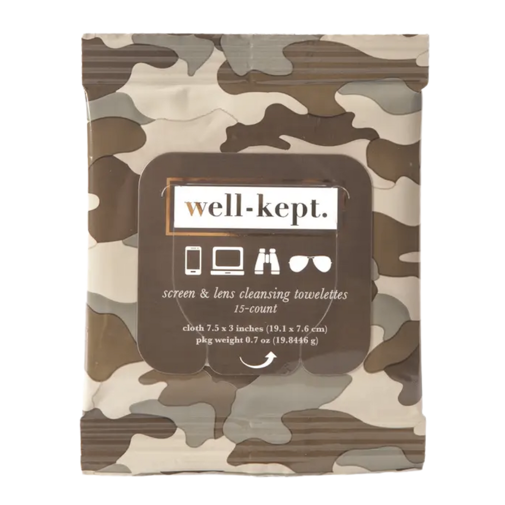 Screen Cleansing Wipes - Camo